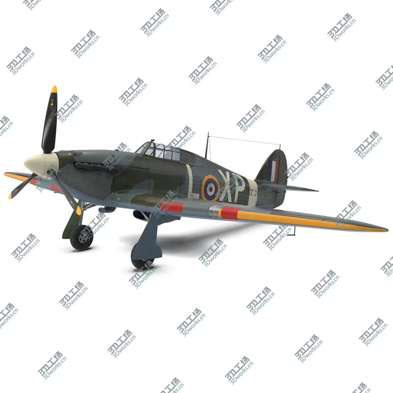 images/goods_img/202105071/Hawker Hurricane WWII Fighter/2.jpg